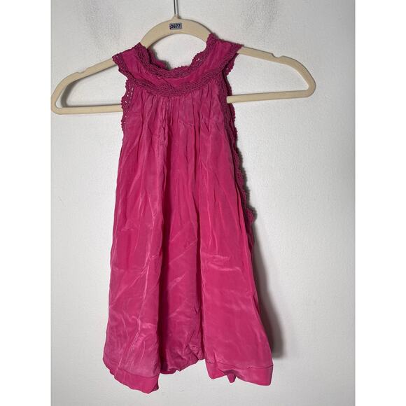 Carolina K. Dark Pink Sleeveless Tank Sz S - Picture 1 of 2